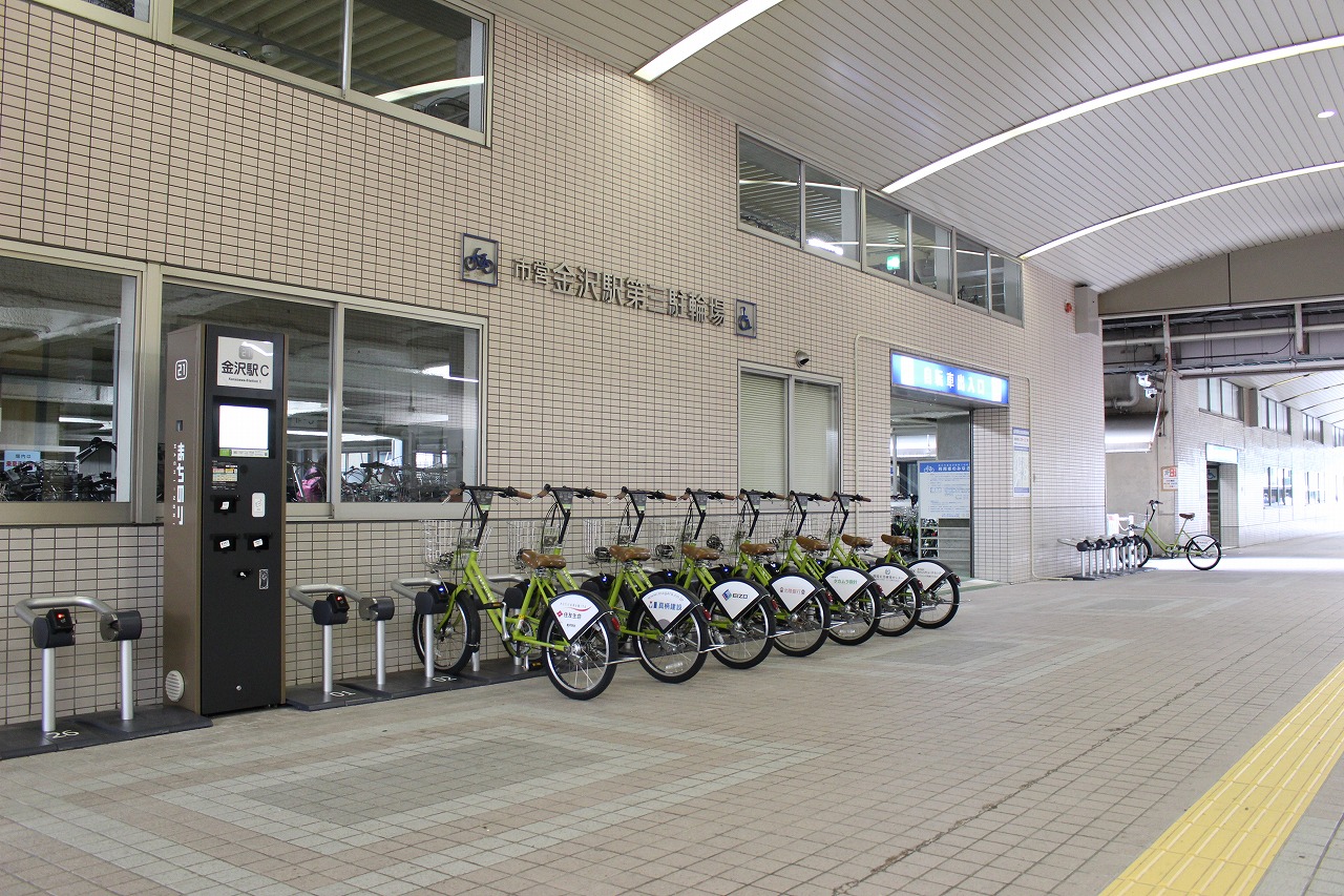 19番金沢駅Bポート リニューアル♪  まちのり - 金沢市公共シェアサイクル